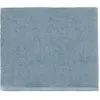 Image de Drap de bain uni en coton bleu Baltique 90x170