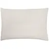 Image de Taie d'oreiller uni en gaze de coton greige 50x75