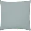 Image de Taie d'oreiller uni en gaze de coton vert 65x65