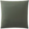 Image de Parure de lit en coton vert 65x65