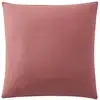 Image de Parure de lit en coton rose 65x65