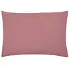Image de Taie d'oreiller en gaze de coton rose 50x75