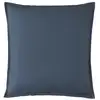 Image de Taie d'oreiller en percale de coton bleu nuit 65x65