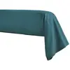Image de Taie de traversin en percale de coton bleu 43x230