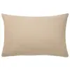 Image de Taie d'oreiller en flanelle de coton gris 50x70