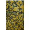 Image de Courte pointe imprimée en percale de coton jaune 135x200