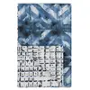 Image de Courtepointe imprimée en coton bleu indigo 140x220cm