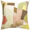 Image de Taie d'oreiller en percale de coton multicolore 65x65cm