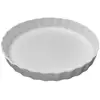 Image de Moule à tarte 27 cm blanc en porcelaine