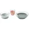 Image de Coffret repas en verre Duralex Eucalyptus (3 pièces)