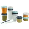 Image de Pack 1er repas avec pots de conservation et cuillères (14 pièces)