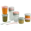 Image de Pack 1er repas avec pots de conservation et cuillères