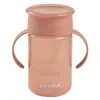 Image de Béaba Tasse Apprentissage 360° Anti-Fuite Poignées Amovibles Rose 340 mL