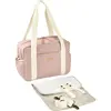 Image de Sac à langer Paris rose poudré