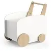 Image de Chariot De Rangement A Roulettes Blanc