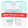 Image de Vichy Déodorant Anti-Transpirant Anti-Traces Blanches & Jaunes 48h Roll-On Lot de 2 x 50ml