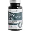 Image de Santarome Zinc Bisglycinate 15 mg Antioxydant et immunité Format 2 mois