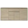 Image de Buffet 4 Portes 1 Tiroir L185 cm - Décor Chêne