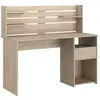 Image de Bureau 2 niches et 3 tablettes effet bois