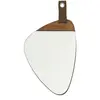 Image de Miroir galet bois 20x30cm