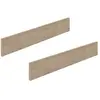 Image de Lit évolutif 140cm effet bois chêne blondblanc astucieux