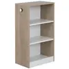 Image de Petite bibliothèque mobile Chêne blond Marcel