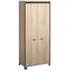 Image de Armoire 2 portes effet bois clair