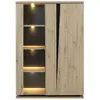 Image de Vaisselier 2 portes en Bois Marron clair
