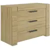 Image de Commode 3 tiroirs effet bois