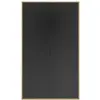 Image de Armoire 2 portes effet bois noir mat avec penderie et étagères