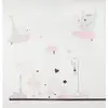 Image de Stickers muraux petite souris en papier