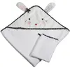 Image de Sortie de bain lapin et gant en coton