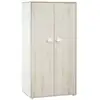 Image de Armoire 2 portes Smile hêtre cendré