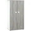 Image de Armoire 2 portes Smile chêne silex