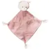 Image de Doudou plat rose ours Lily poudrée