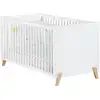 Image de Lit bébé évolutif Little Big Bed Joy naturel (70 x 140 cm)