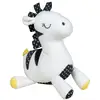 Image de Peluche Pluche et Pompon zèbre (22 cm)