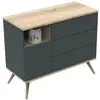 Image de Commode 1 porte 3 tiroirs