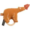 Image de Hochet ours avec anneau en bois