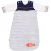 Image de Gigoteuse bébé hiver à manches amovibles marinière