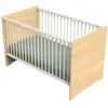 Image de Lit bébé évolutif - little big bed en bois décor chêne miel