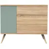 Image de Commode 1 porte et 3 tiroirs