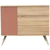 Image de Commode 1 porte et 3 tiroirs
