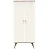 Image de Armoire 2 portes avec pieds bois