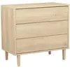 Image de Commode 3 tiroirs pieds bois