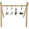 Image de Arche d'éveil bois avec 4 jouets