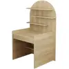 Image de Bureau enfant - décor bois chêne sépia forme arche
