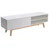 Image de Meuble tv 2 portes 1 niche 160cm