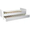 Image de Lit gigogne 90x190 cm blanc