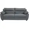 Image de Canapé fixe 3 places gris anthracite